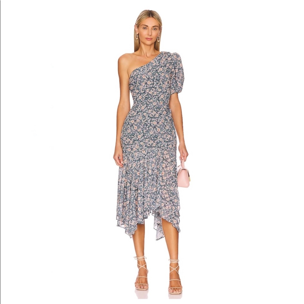 ASTR The Label : Santorini One Shoulder Dress